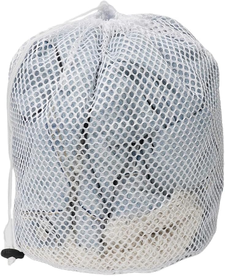 كيس غسيل من شبكة البوليستر السميك مقاس 30 × 40 سم لحماية الملابس - Image 3